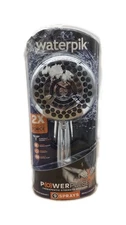 Waterpik PowerPulse 9-Spray Wall Mount Handheld Shower Head 1.8 GPM in Chrome