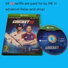 Cricket 22 Xbox One | Series X | Mint Condition Disc | Boxed