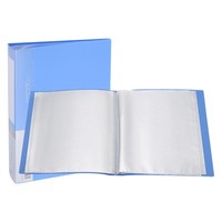 "11,6 X 8,3\" Portfolio-Binder-Mappe, 80 Seiten PräSentationsbuch, Hellblau #2"