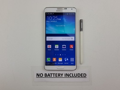 Samsung Galaxy Note 3 (SM-N900V) 32GB - White (GSM Unlocked) Smartphone - H3521