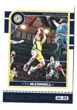 2024-25 Panini NBA Hoops T.J. McConnell #49 Indiana Pacers Basketball Card