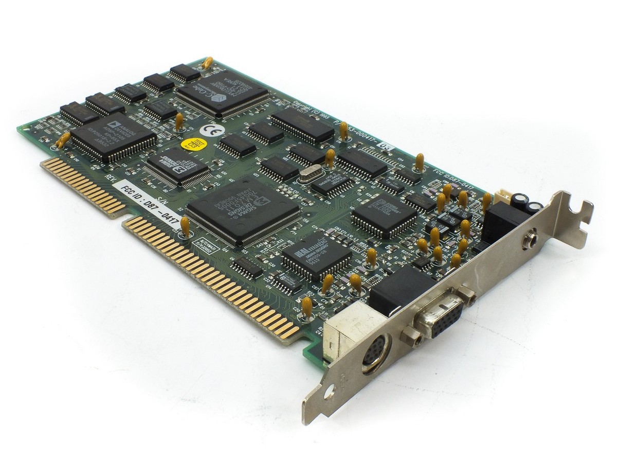 Sigma Designs 53-000417 RealMagic 16-Bit ISA MPEG Decoder Card - 8