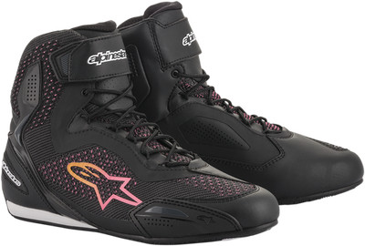 Alpinestars Stella Faster 3 Rideknit Shoes 8.5 Black/Yellow/Pink 251052014398.50