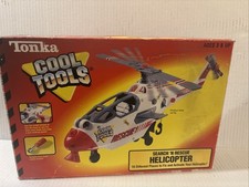 Tonka Cool Tools Search 'N Rescue Helicopter 1997 Hasbro USED
