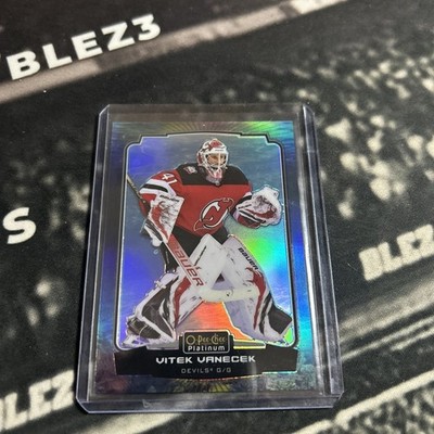 2022-23 O-Pee-Chee Platinum Aquamarine Vitek Vanecek /149