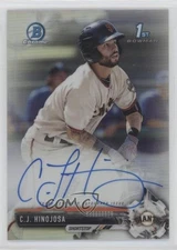 2017 Bowman Chrome Prospect Auto Refractor 474/499 CJ Hinojosa #CPA-CH Auto 0b0