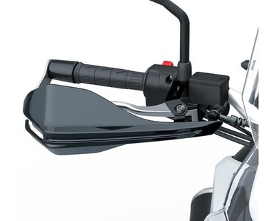 Kawasaki Hand Guard Shell Kit Set , Black KLE500 2026+ Kawasaki