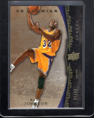 2008 Upper Deck Premier #16 Magic Johnson 82/99 NM-MT , Free Shipping