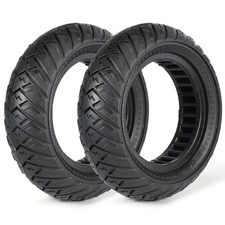 10x3 Scooter Tire,255x80 Solid Rubber Scooter Tire 80/65-6 Replacement 2 Pack