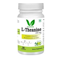 VITARUHE L-Theanine 250 mg- 90 Capsules