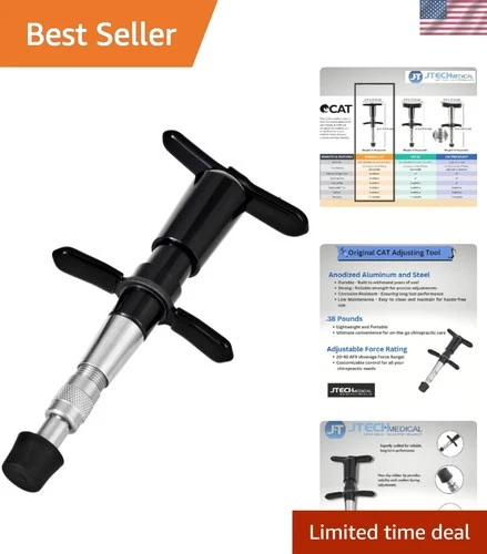 JTECH CAT Chiropractic Adjusting Tool, Handheld Spine Correction Tool and Ba...