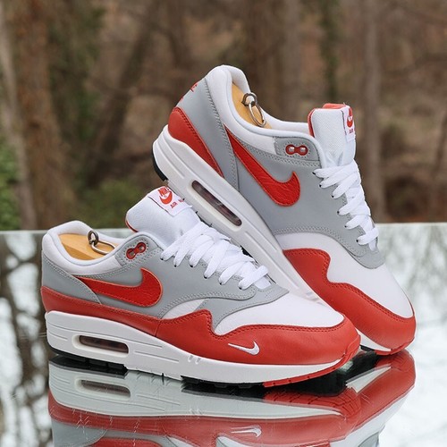 Nike Air Max 1 LV8 Martian Sunrise Men’s Size 10 White Custom DH4059-102 - Picture 4 of 14