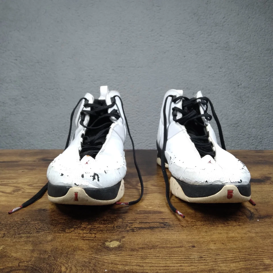 罕见 2007 Jordan Melo M3 生日白色校队红色黑色 10.5 码 314302-161 — 第 4/4 张图片