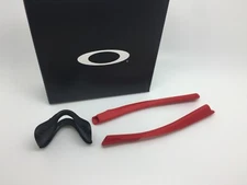 AUTHENTIC OAKLEY M2 Redline EAR SOCKS & NOSE PAD KIT NEW  RED