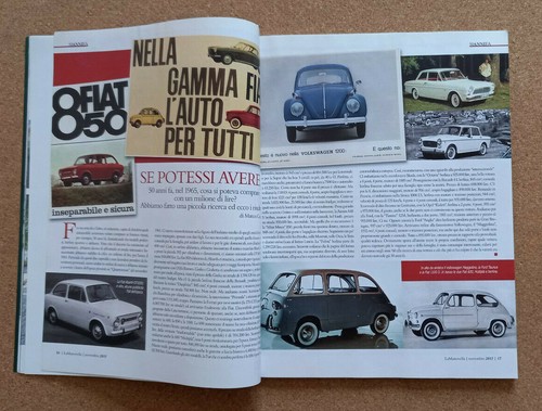 RIVISTA LA MANOVELLA n.11 Novembre 2015 Bertone Fiat 500 Mercedes Honda Iveco - Imagen 4 de 11