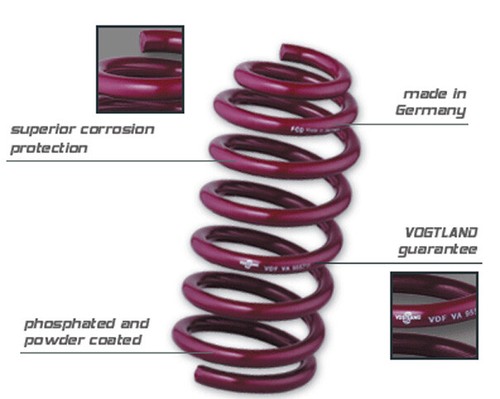 2015-Present Mustang GT Vogtland Sport Plus Lowering Springs - 第 1/1 張圖片