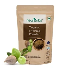 Neuherbs Organic Triphala Powder -100g, Quick Acidity & Gas Relief