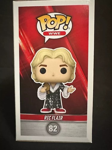Ric Flair Signed WWE #82 Funko Pop! (PSA) - Picture 6 of 6