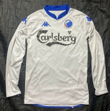 FC K&oslash;benhavn Copenhagen home LONG SLEEVE shirt jersey Kappa 2008 adult SIZE S