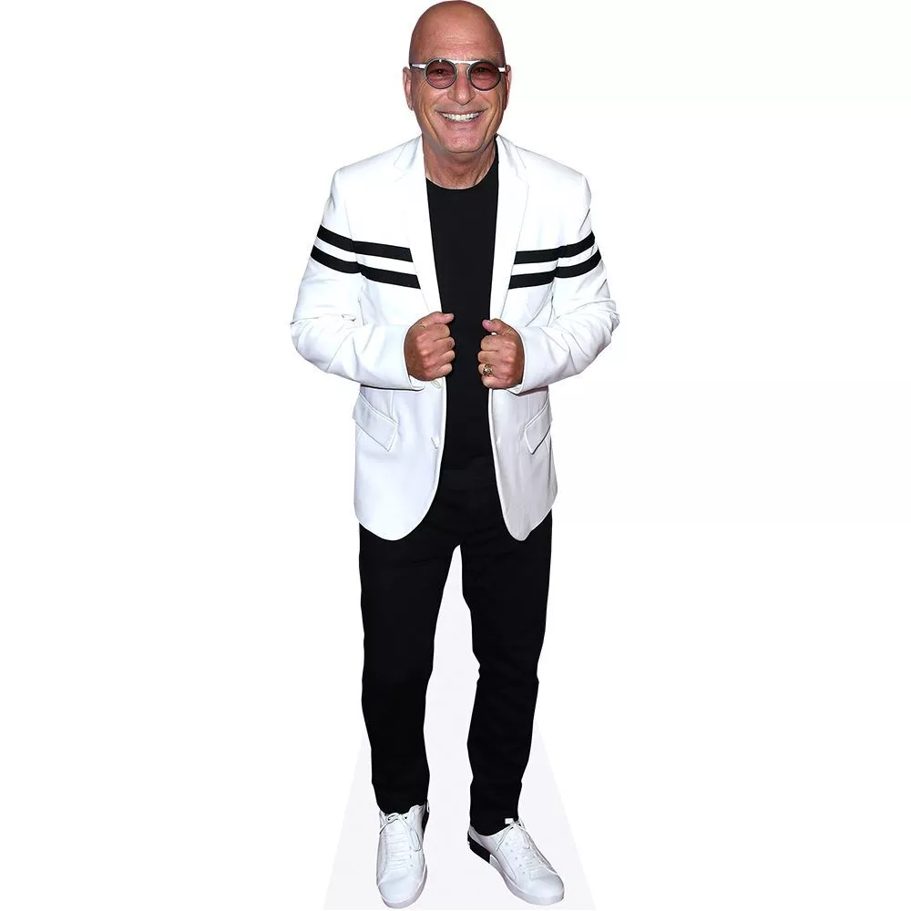 Howie Mandel (White Jacket) Mini Size Cutout