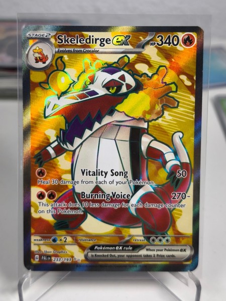 SKELEDIRGE EX ✖✖  233/193 EVOLUCIONES EN PALDEA CROMO POKEMON EVOLVED 2023 TCG