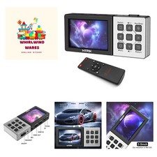 1080P 60fps Capture Card with 3.5 Inch LCD and Remote Control, HDMI Video Rec...