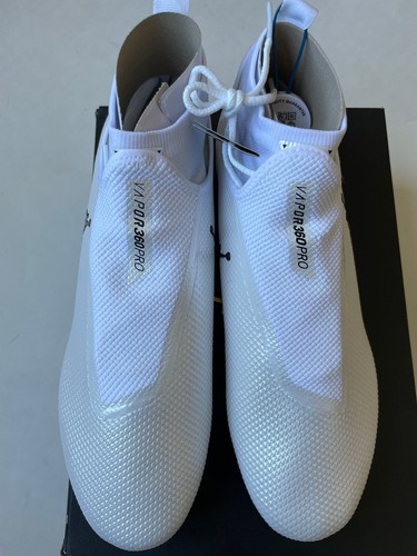RARE! Air Jordan PE Nike Vapor Edge Pro 360 SMU Football Cleats White Sz 11 - Picture 2 of 5