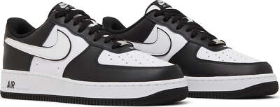 DV0788-001] Mens Nike AIR FORCE 1 LOW '07 'WHITE SWOOSH PANDA' | eBay