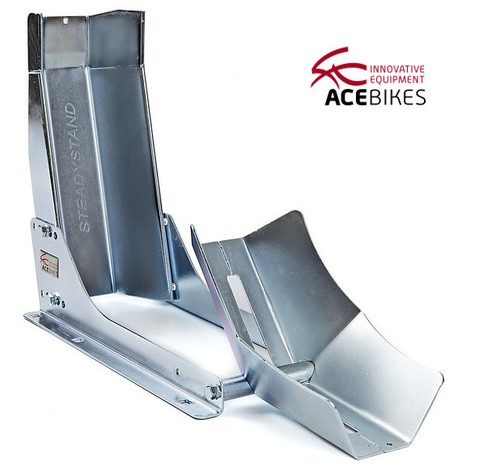 Acebikes Motorradständer Steadystand 250 – Verstellbar Für Reifen Bis 130 Mm