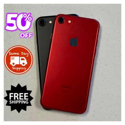 Apple iPhone 7 (PRODUCT(RED)) 本体　128GB Pre-Owned Apple iPhone 7 128GB Red (Verizon Unlocked) Used
