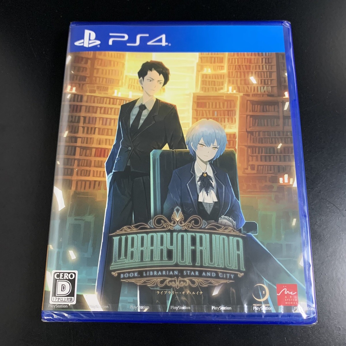 PSP4台【ジャンク】 Unopened PS4 Library Of Ruina Sony PlayStation 4 Arc System Works
