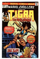 Marvel Chillers #3 Fine+ 6.5 1975 Howard Chaykin Cover