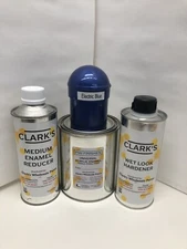 Electric Blue Quart Kit Single Stage ACRYLIC ENAMEL Car Auto Paint Kit