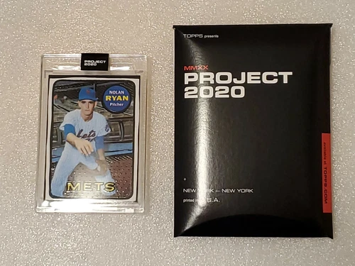Topps Project 2020 Card #87 Nolan Ryan Joshua Vides