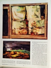 DOEL REED ART PIECE VTG ORIG  2015  ADVERTISEMENT