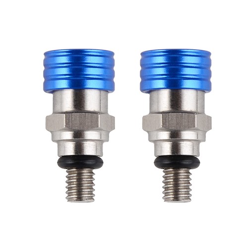 For Yamaha M5x0.8 Fork Air Bleeder Valves Bolt YZ YZF WR WRF 85 125 230 250 450 - Picture 2 of 6