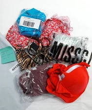 New, Wholesale Lot of 6 Women’s Swim Wear Separates - Mixed Styles (S – XL)