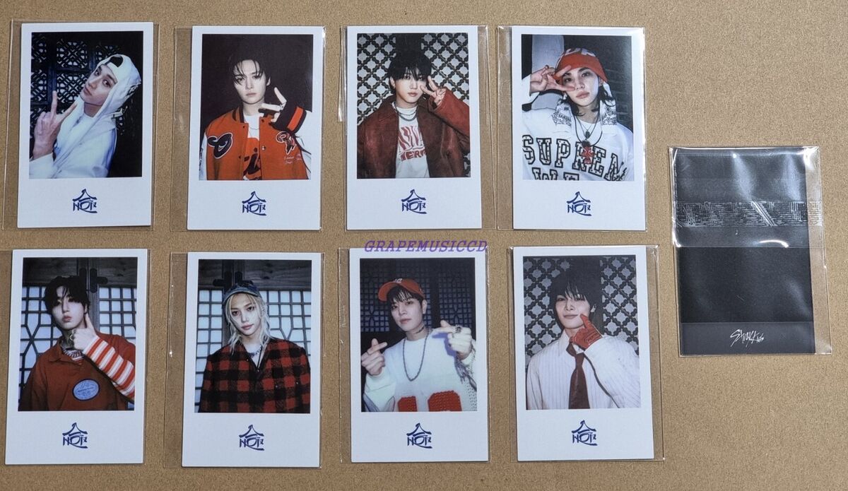 STRAYKIDS スキズ UNLOCK POLAROID SET ポラロイド Stray Kids unlock concert go live in life POLAROID PHOTOCARD