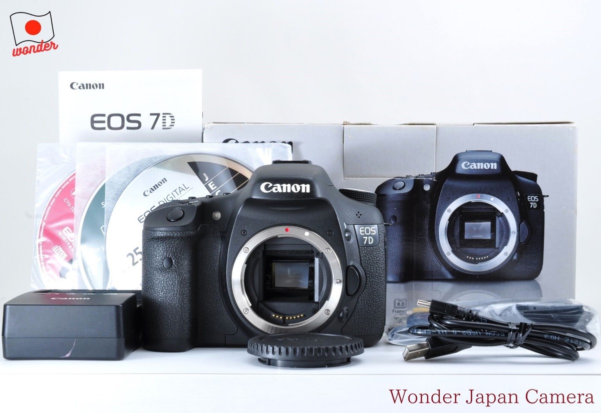MINT] Canon EOS 7D 18.0MP Digital SLR Camera Black Body from