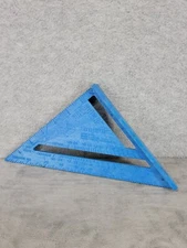 Empire Triangle Rafter Square Hi-Vis Measuring Ruler Blue Durable 10.25"