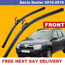 For Dacia Duster 10-18 U-Hook Front Windscreen Aero Wiper Blades SET 20"20"