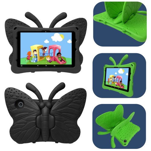 For Amazon Fire Max 11/HD10+/HD8 2024 Rugged Kids Butterfly Stand Silicone Case - 第 62/62 張圖片