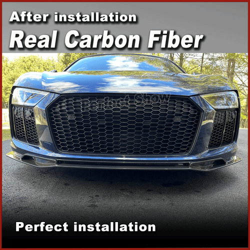 Se adapta a Audi R8 V10 Gen 2 2015-18 alerón delantero labio delantero alerón labio - Imagen 6 de 13