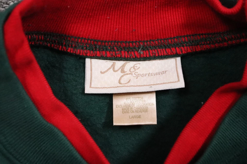 Suéter de Natal verde vintage Y2K feminino pássaros grandes natureza árvore férias - Imagem 3 de 4