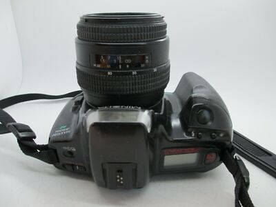 Minolta Maxxum 350si 35MM SLR Film Camera w/ AF Zoom lens GREAT