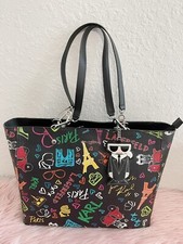 Karl Lagerfeld Paris Adele Tote With Charm  new 