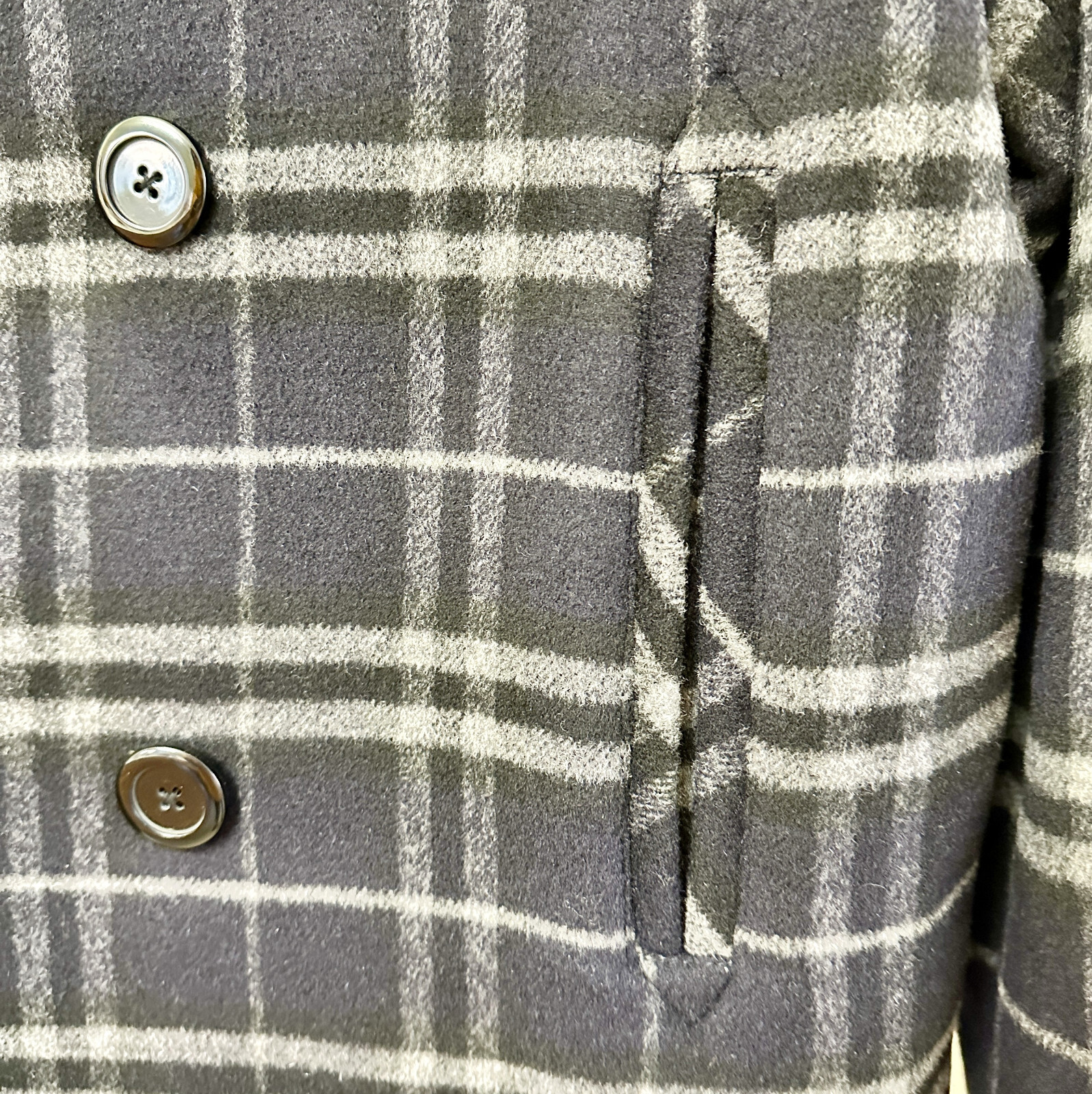 Roundtree & Yorke Men's Wool Peacoat, Size-M