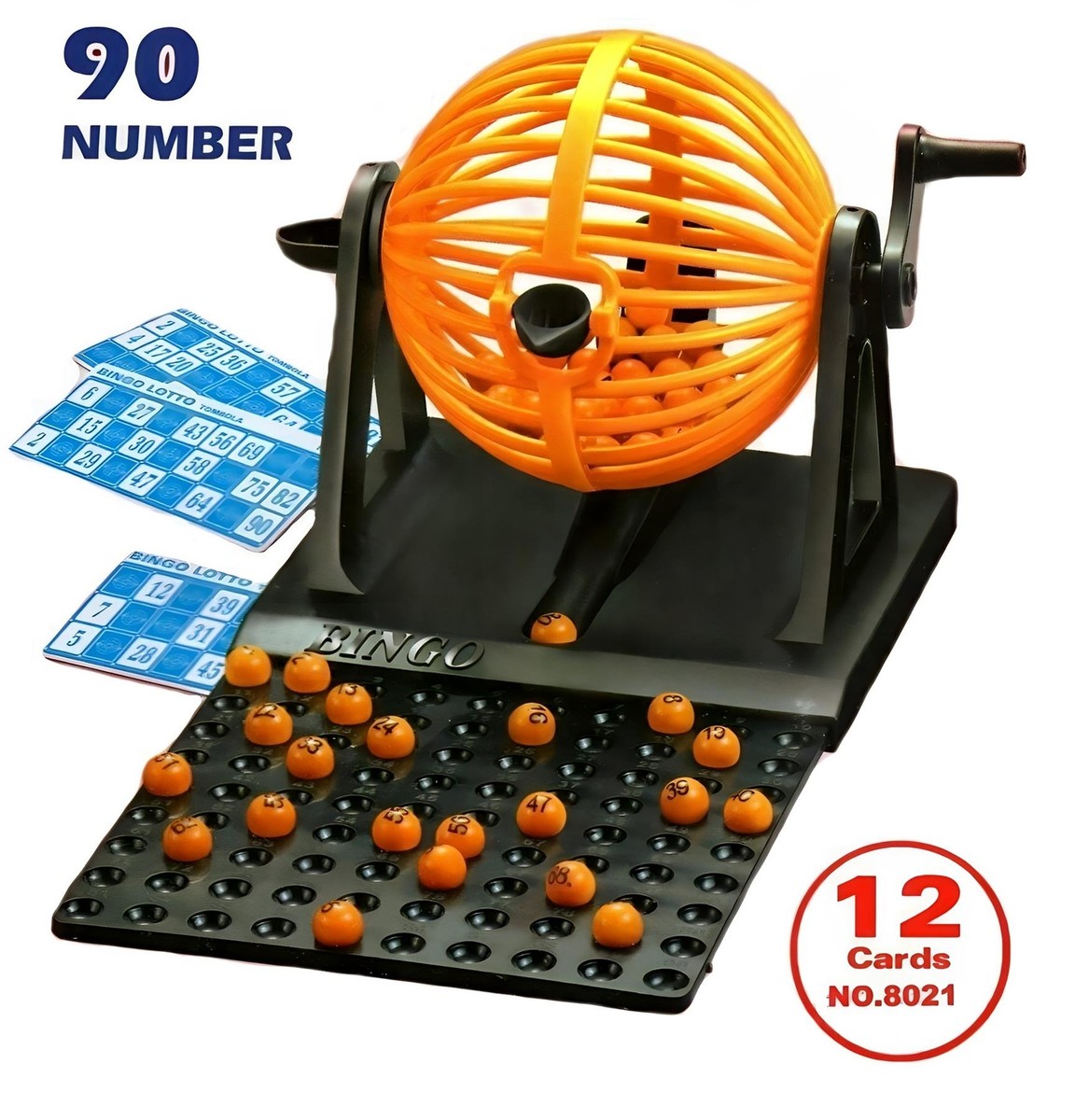 Falomir Bingo Lotto Familienspiel - Klassiker Für 2+ Spieler Ab 6 Jahren