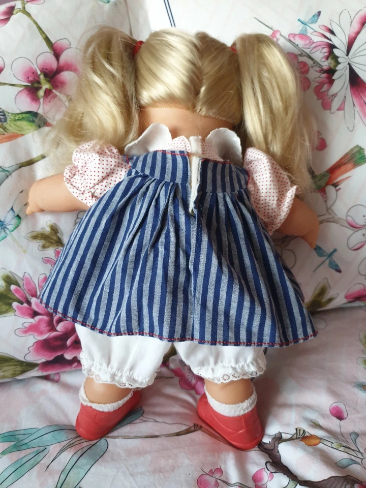 Poupée Max Zapf  1985 40 cm 17 yeux tous d'origine  - Photo 4/4