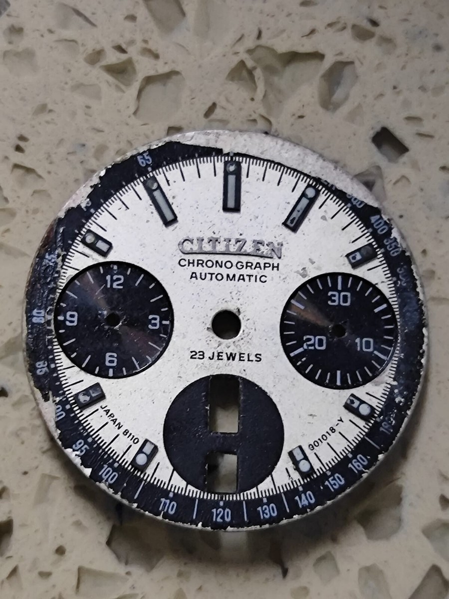 CITIZEN BULLHEAD 8110A white DIAL-n 8110-901018Y | eBay